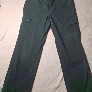 Duluth Trading Co Black Cargo Pants - Women's Utility Style 12 ×31